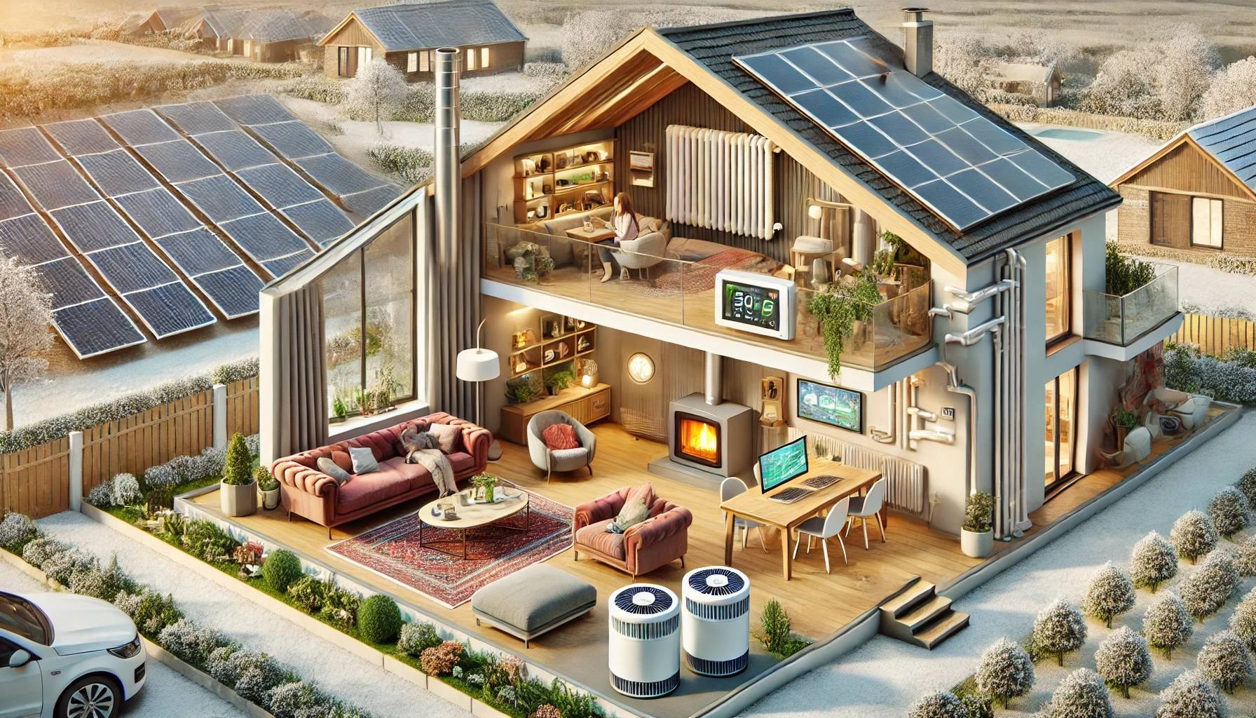 l_dall.e-2024-07-01-00.24.49---a-detailed-image-depicting-thermal-technology-for-private-individuals.-the-scene-should-include-a-cozy-living-room-with-a-modern-heating-system--such- Wärmeplan – Firmenprofil - Für Privatpersonen